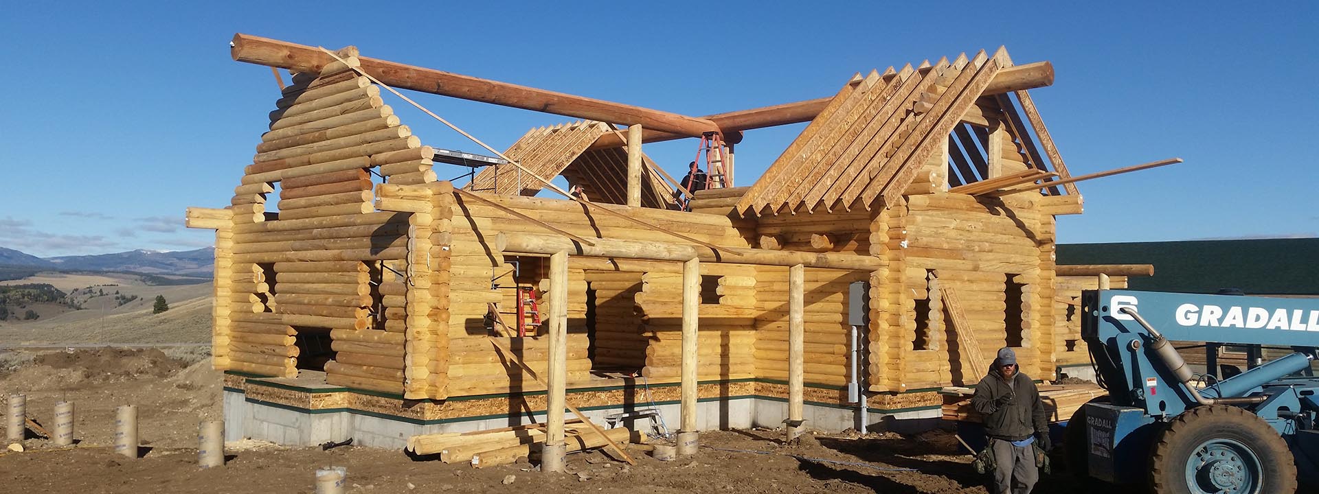 Log Home Construction K A Log Furniture Construction