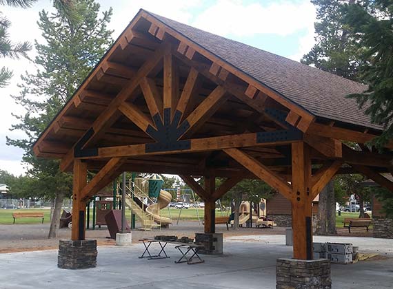 West Yellowstone Commercial Park Pavilion 2